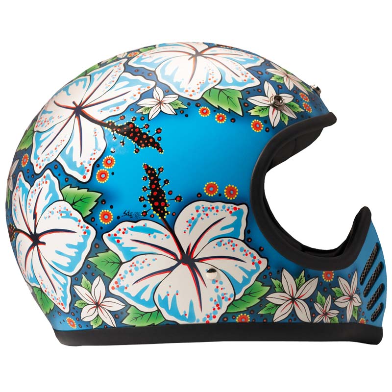 DMD Seventyfive Retro Crosshjälm (Aloha)