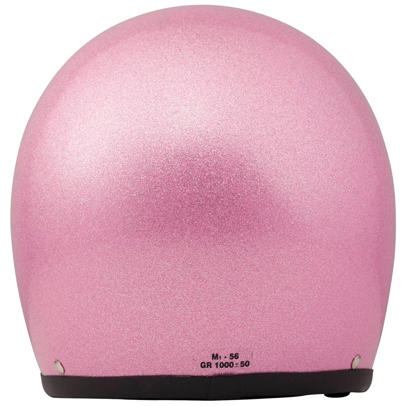 DMD Vintage Öppen MC-hjälm (Glitter) Rosa