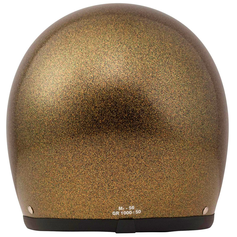 DMD Vintage Öppen MC-hjälm (Glitter) Brons