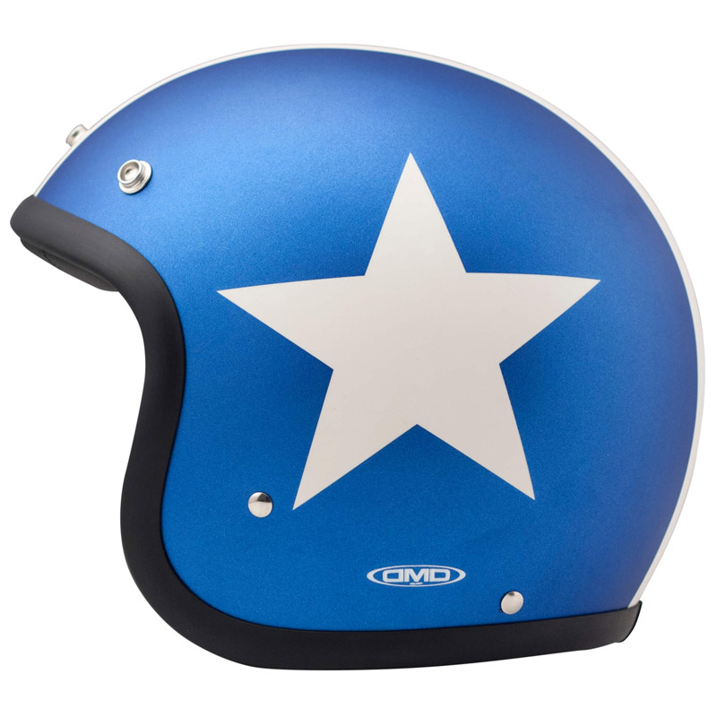 DMD Vintage Öppen MC-hjälm (Star) Comet