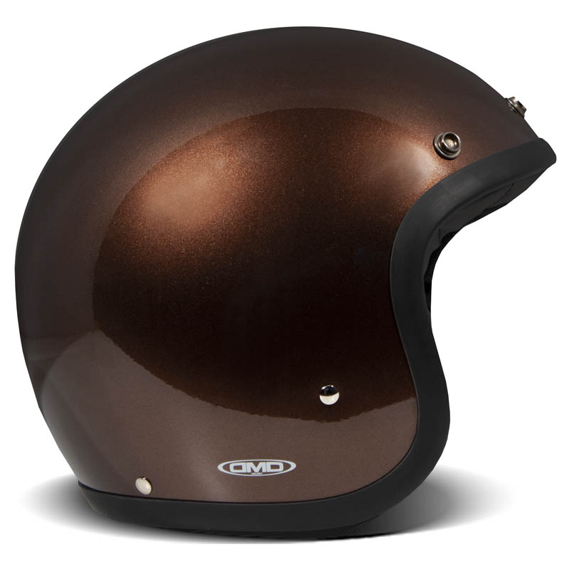 DMD Vintage Öppen MC-hjälm (Metallic Brun) (Sista storleken M)