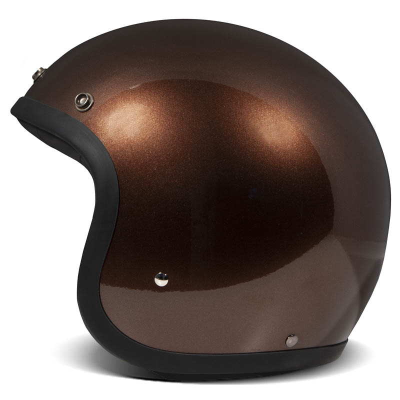 DMD Vintage Öppen MC-hjälm (Metallic Brun) (Sista storleken M)
